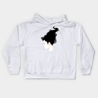 Side Portrait Kids Hoodie